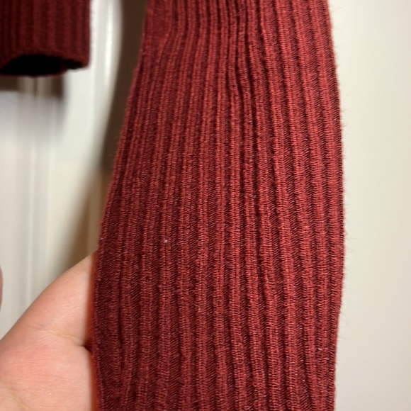 Y2K debut red sweater top - Picture 4 of 7